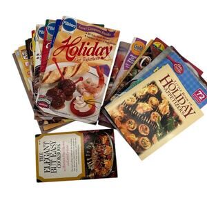 20 Cookbooks Pillsbury Hershey's Nestle Holiday Baking Desserts Recipes Vintage